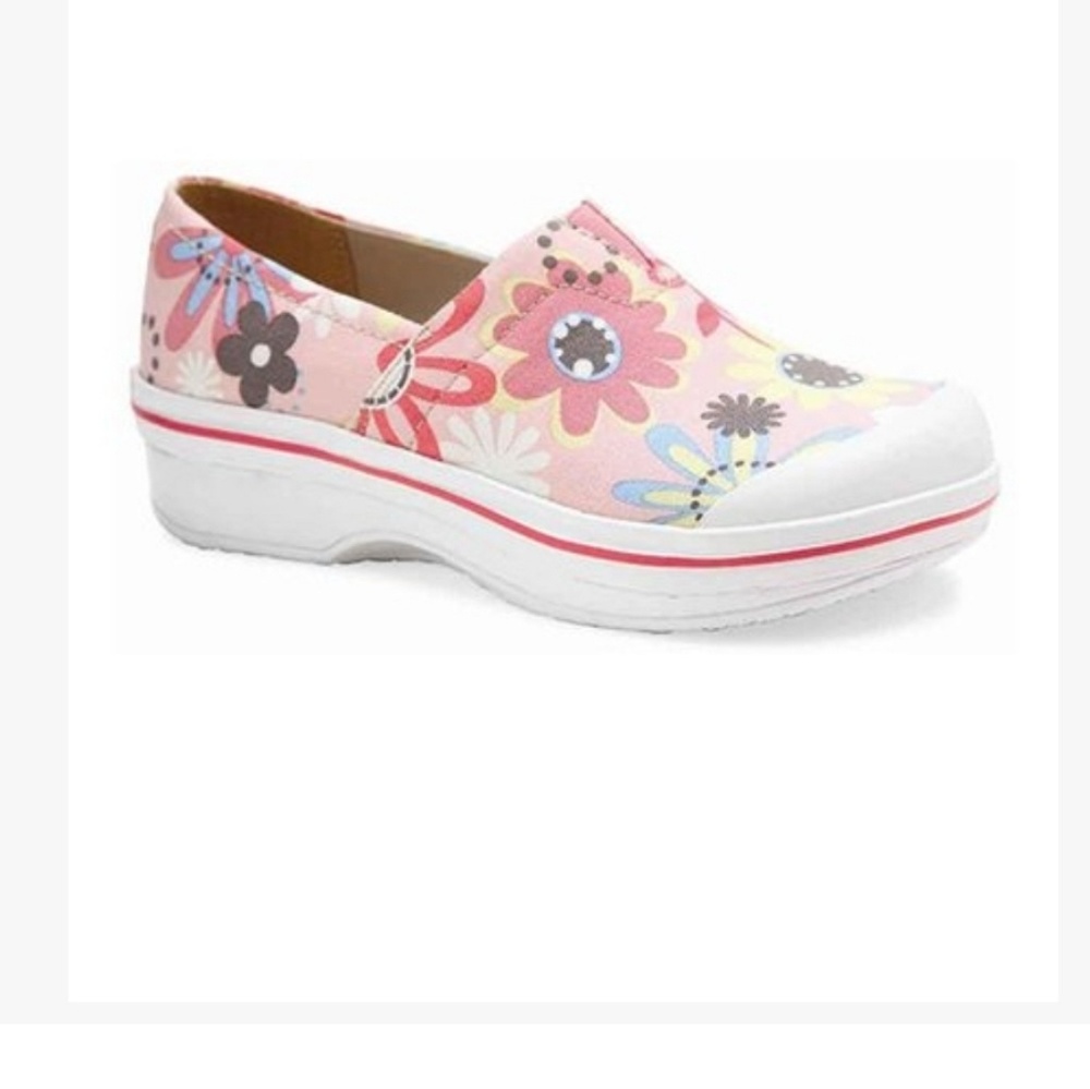 Girls Dansko Vesta Canvas in Pink Floral Size 27,  29